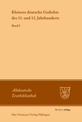 Kleinere deutsche Gedichte des 11. und 12. Jahrhunderts - 