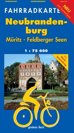 Fahrradkarte Neubrandenburg, Müritz, Feldberger Seen - 