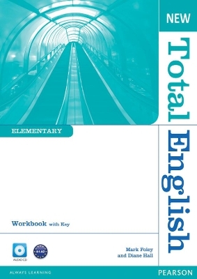 New Total English Elementary Workbook with Key and Audio CD Pack - Mark Foley, Diane Hall