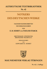 Notkers des Deutschen Werke - 