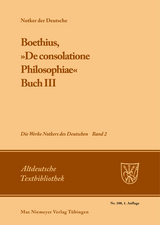 Boethius, »De consolatione Philosophiae« - 