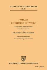 Notkers des Deutschen Werke - 