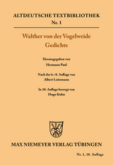 Gedichte -  Walther von der Vogelweide