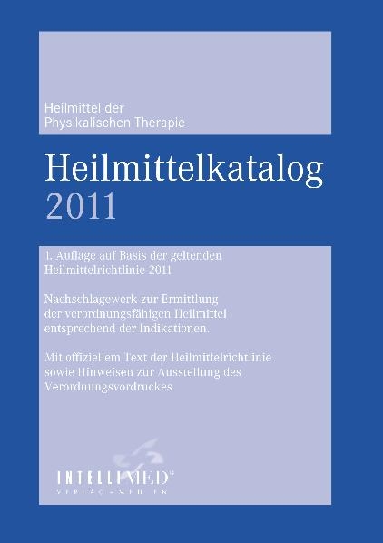 Heilmittelkatalog Physikalische Therapie 2011