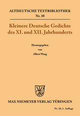 Kleinere Deutsche Gedichte des XI. und XII. Jahrhunderts - 