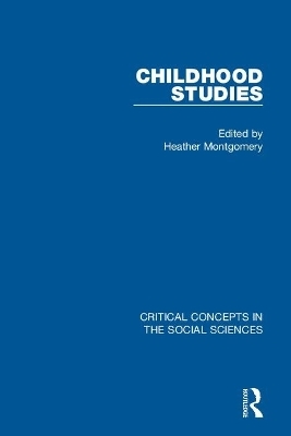 Childhood Studies - 