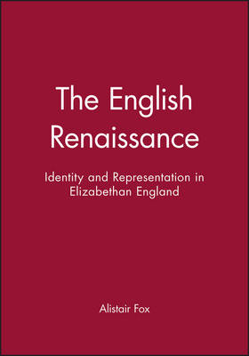 The English Renaissance - Alistair Fox