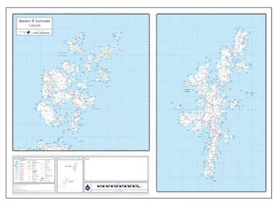 Orkney & Shetland Planning Map - Jonathan Davey