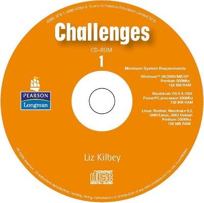 Challenges (Egypt) 1 CD ROM FOR PACK - Liz Kilbey