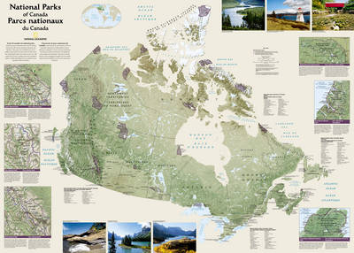 Canada National Parks, Laminated -  National Geographic Maps