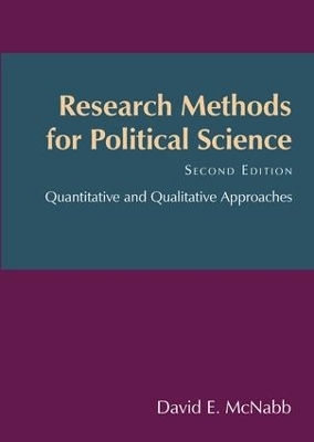 Research Methods for Political Science - David E. McNabb