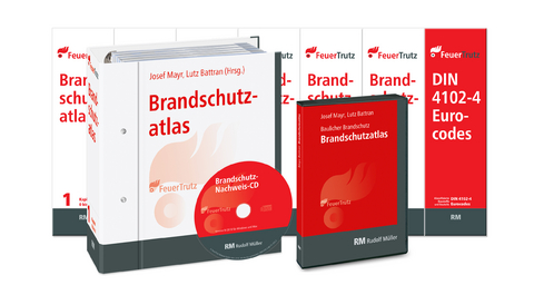 Brandschutzatlas DVD & Ordnerwerk - Paket - Josef Mayr, Lutz Battran