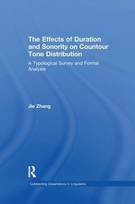The Effects of Duration and Sonority on Countour Tone Distribution - Jie Zhang