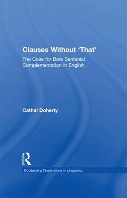 Clauses Without 'That' - Cathal Doherty