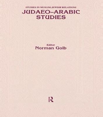 Judaeo Arabic Studies -  Golb