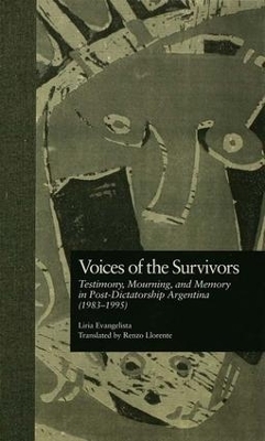 Voices of the Survivors - Liria Evangelista, David W. Foster