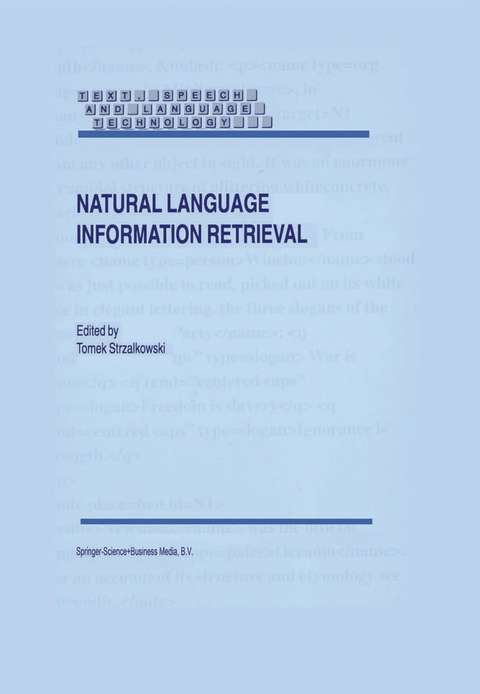 Natural Language Information Retrieval - 