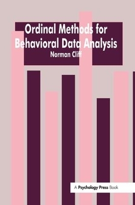 Ordinal Methods for Behavioral Data Analysis - Norman Cliff