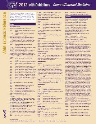 CPT Express Reference Coding Cards -  American Medical Association