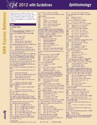 CPT Express Reference Coding Cards -  American Medical Association