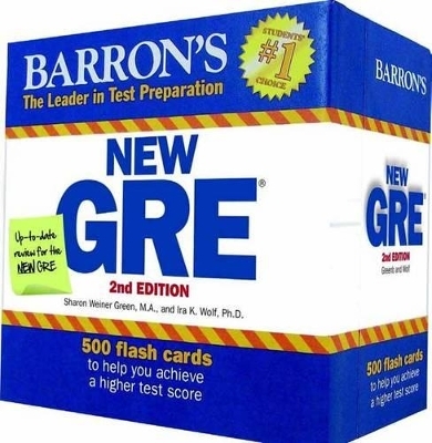 GRE Flash Cards - Sharon Weiner Green