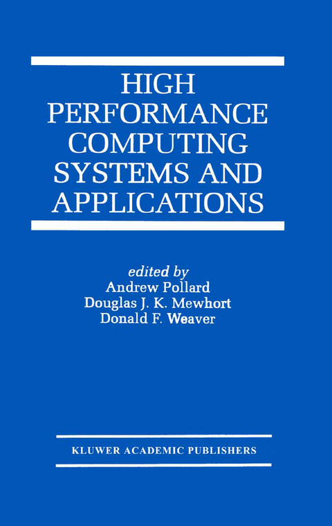 High Performance Computing Systems and Applications - 