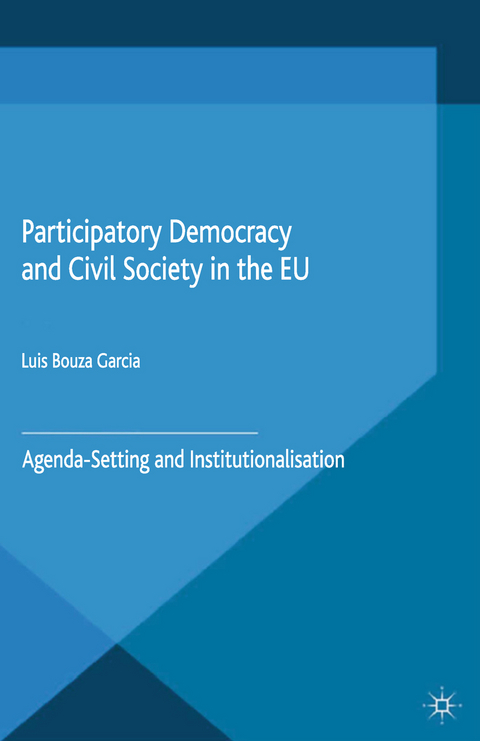 Participatory Democracy and Civil Society in the EU - Luis Bouza Garcia