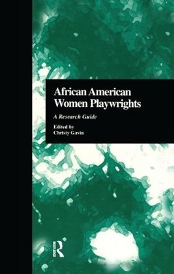 African American Women Playwrights - 