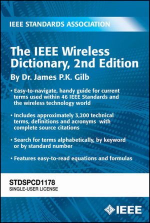 The IEEE Wireless Dictionary, Second Edition - James P. K. Gilb