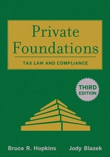 Private Foundations -  Jody Blazek,  Bruce R. Hopkins