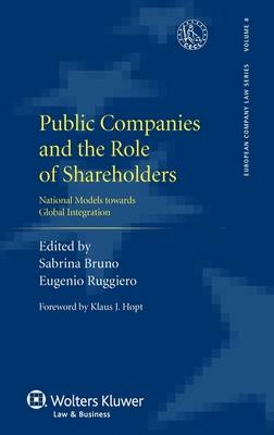 Public Companies and the Role of Shareholders - 