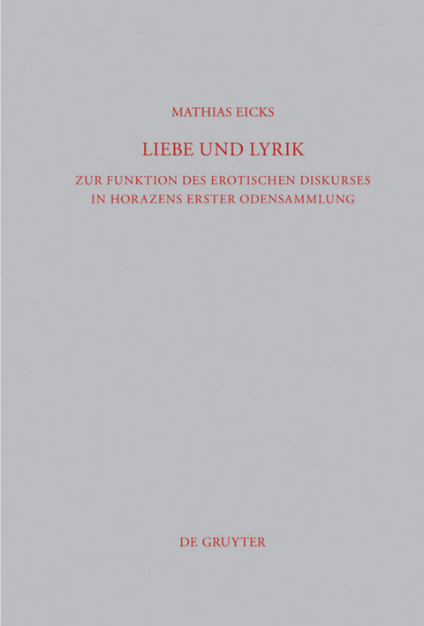 Liebe und Lyrik - Mathias Eicks