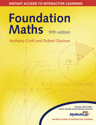 Foundation Mathematics with Global Student Access Card with Dictionary - Anthony Croft, Robert Davison