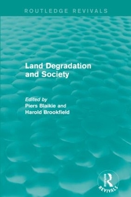 Land Degradation and Society - 