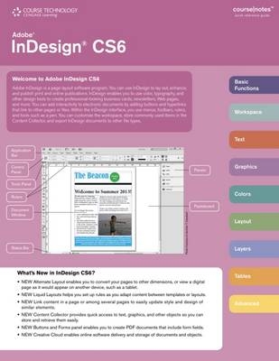 Adobe InDesign CS6 CourseNotes