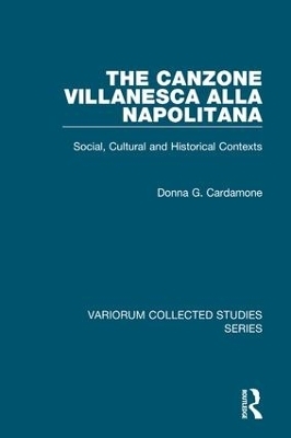 The canzone villanesca alla napolitana - Donna G. Cardamone