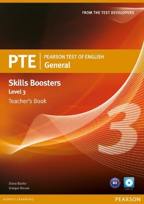 Pearson Test of English General Skills Booster 3 Teacher's Book and CD Pack - Steve Baxter, Bridget Bloom