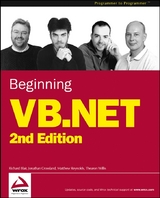 Beginning VB.NET - Richard Blair, Jonathan Crossland, Matthew Reynolds, Thearon Willis