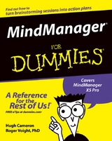 MindManager For Dummies - Hugh Cameron, Roger Voight