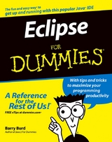 Eclipse For Dummies - Barry Burd