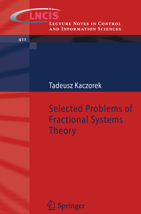 Selected Problems of Fractional Systems Theory - Tadeusz Kaczorek