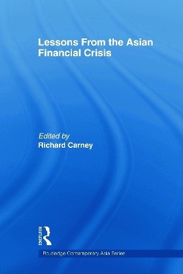 Lessons from the Asian Financial Crisis - 
