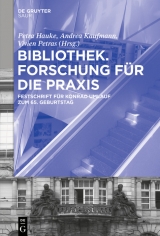 Bibliothek - Forschung für die Praxis - 