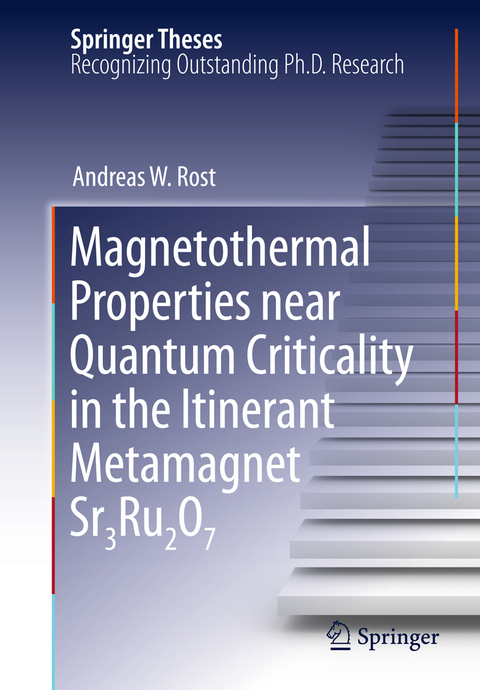 Magnetothermal Properties near Quantum Criticality in the Itinerant Metamagnet Sr3Ru2O7 - Andreas W Rost