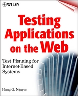 Testing Applications on the Web - Hung Q. Nguyen