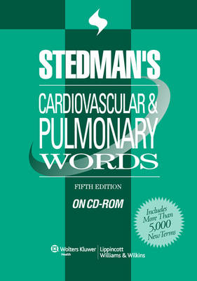 Stedman's Cardiovascular & Pulmonary Words on CD-ROM