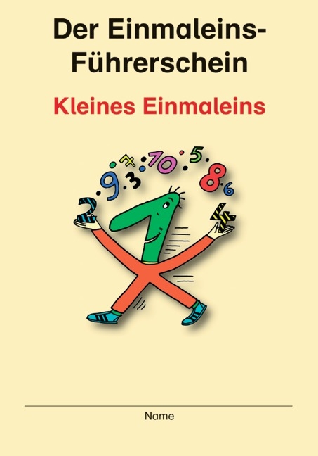 Der Einmaleins-Führerschein - Kleines Einmaleins / 2./3. Klasse - 8 Karten mit je 4 Führerscheinen - Bernd Wehren