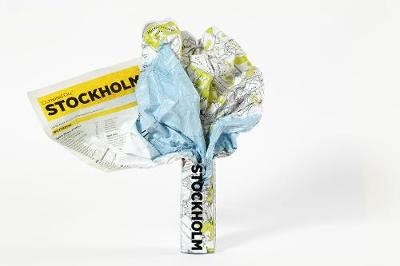 Stockholm Crumpled City Map