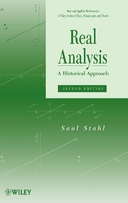 Real Analysis - Saul Stahl