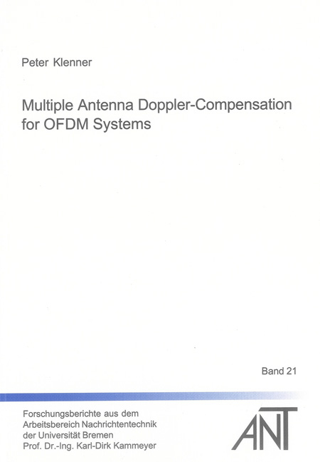 Multiple Antenna Doppler-Compensation for OFDM Systems - Peter Klenner